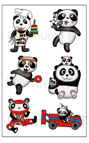 Panda tattoo, Bear tattoos, Panda art