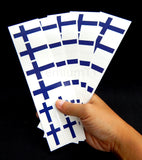 Finnish Flag Party Tattoo